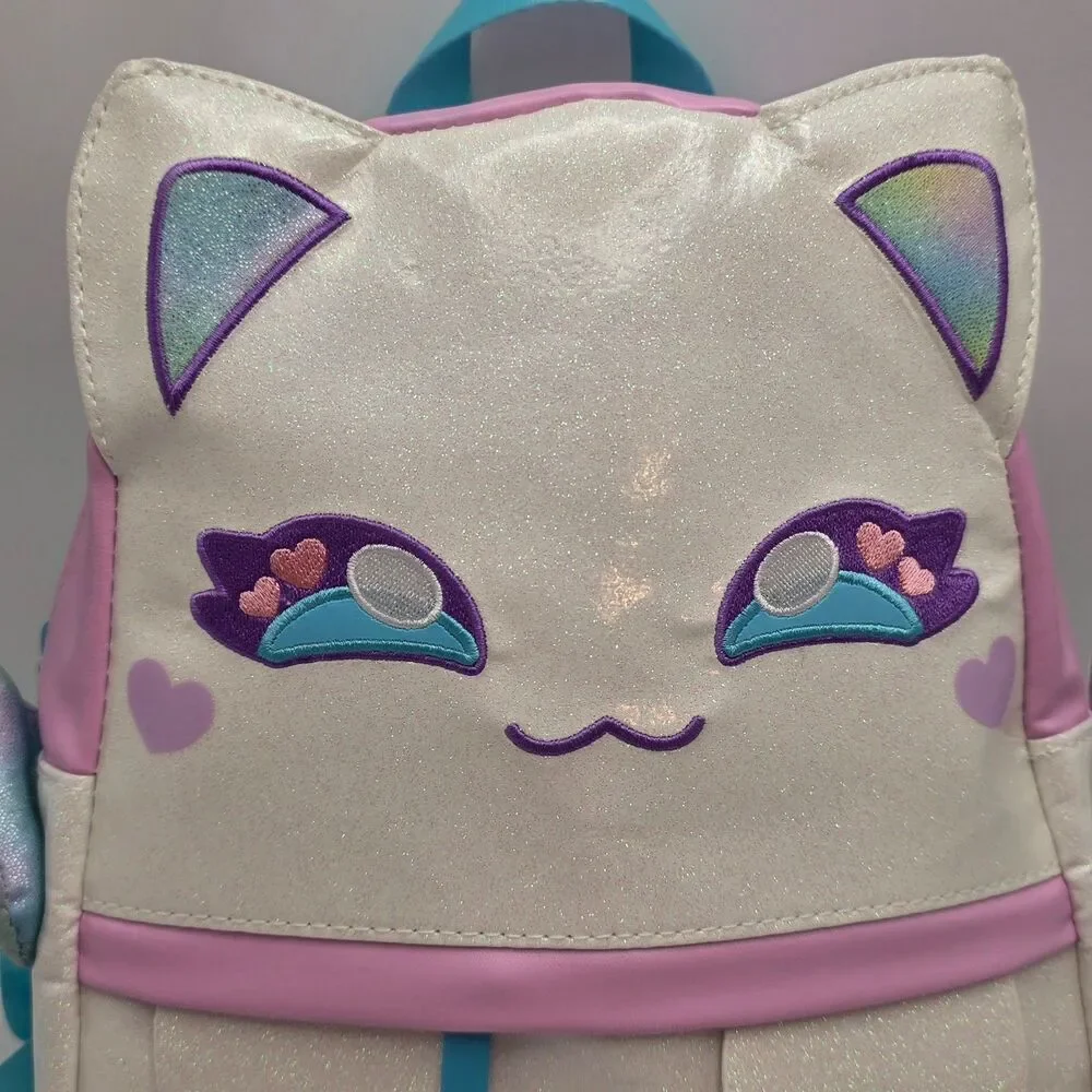 Aphmau MeeMeows Elemental Light Cat Backpack (2025 Claire’s Exclusive) New